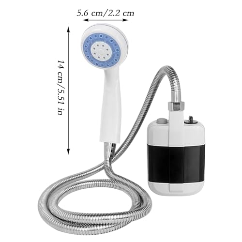 Pompe de douche d'extérieur électrique rechargeable pour le lavage en voyage - 5