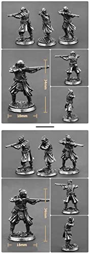 Muñeco Miniatura Samurai de Aleación DIY Militar miniatura 2