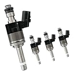 Upgraded 6 Holes Fuel injectors Fit for 2016-2021 Honda Civic, for 2018-2021 Accord, for 2017-2021 CRV Replace 160105PA305 (4 Pcs)