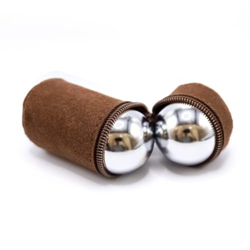 1.5-inch Stainless Steel Chiming Baoding Balls – Hand Exercise & Meditation Balls for Stress Relief, Ideal for Home, Office & Travel (1.5inch) - Image 3