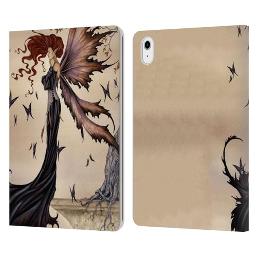 Funda iPad Air 2022 cuero Amy Brown mística folklore soporte tablet