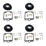 Carburateur Carb Kit De Réparation Et De Reconstruction De Carburateur Pour FJ1100 1984 1985 FJ1200 1986 1992 FJ1200A ABS 1992 1993 FJ 1100 1200 1200A A(4sets C)