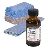 TEC Vehicle Glass Treatment Kit: 1oz Bottle with Microfiber & Applicator Sponge – Water Repellent for Windshield & Windows – Clear Visibility, Long-Lasting Rain Protection - Automotive Glass Care