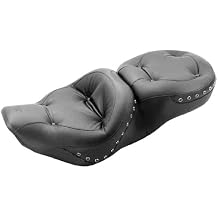 Mustang One-Piece Regal Touring Seat with Black Pearl Studs 75466