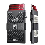 Picture of Zitahli Novelty Wallet for Boy Men - Slim Card Holder Holds 6+6 Cards, Metal Card Case, Minimalist RFID Blocking Wallets with Pop-Up Function, Ultra-Thin, Men's Accessories, Gifts for Him