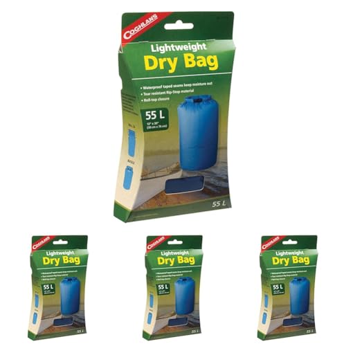 Coghlan's Lightweight Dry Bag, 55-Liter, Blue