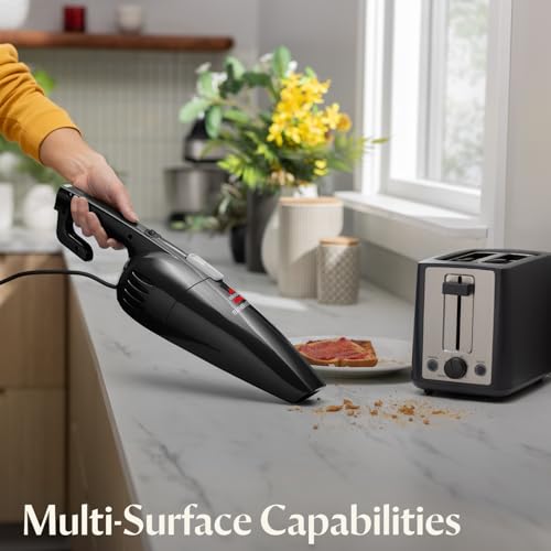 Image of BISSELL Featherweight Stick Lightweight Bagless Vacuum with Crevice Tool, 2033M, Black