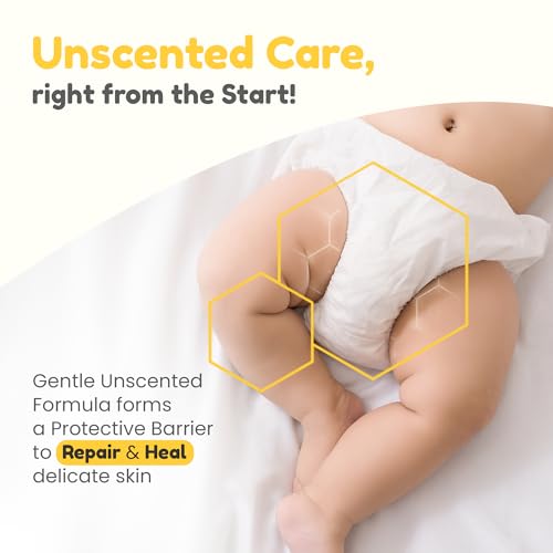 Image of Mother Sparsh Simply Unscented Baby Diaper Rash Cream With Natural Oatmeal -50g | Rash Cream for Babies | Protects from Irritation | Nappy Cream Suitable for Newborn Sensitive Skin
