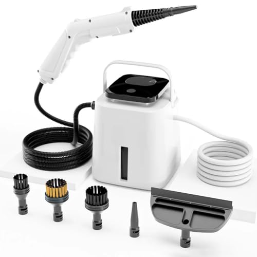 PP-Vic Limpiador A Vapor Rápido Doméstico, Limpiador A Vapor De Alta Temperatura Y Alta Presión, Limpiador A Vapor Portátil De Mano De 1500 W, Mini Máquina De Vapor Doméstica