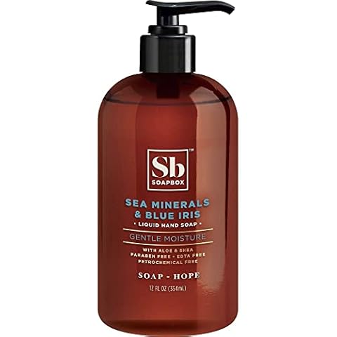 Soapbox Sea Minerals & Blue Iris Hand Soap Cover