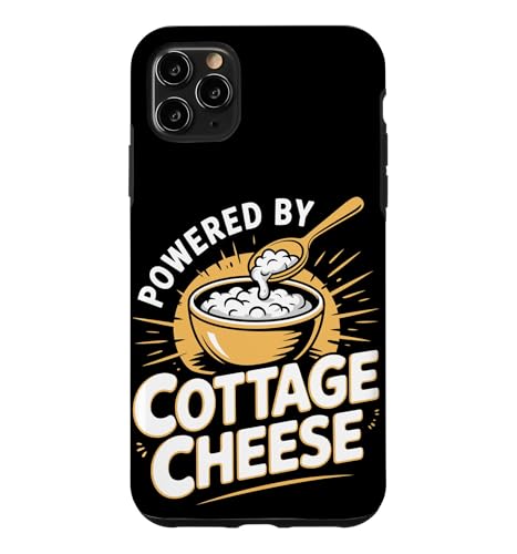 Powered By Cottage Cheese Protein Fuel Case for iPhone 11 Pro Max