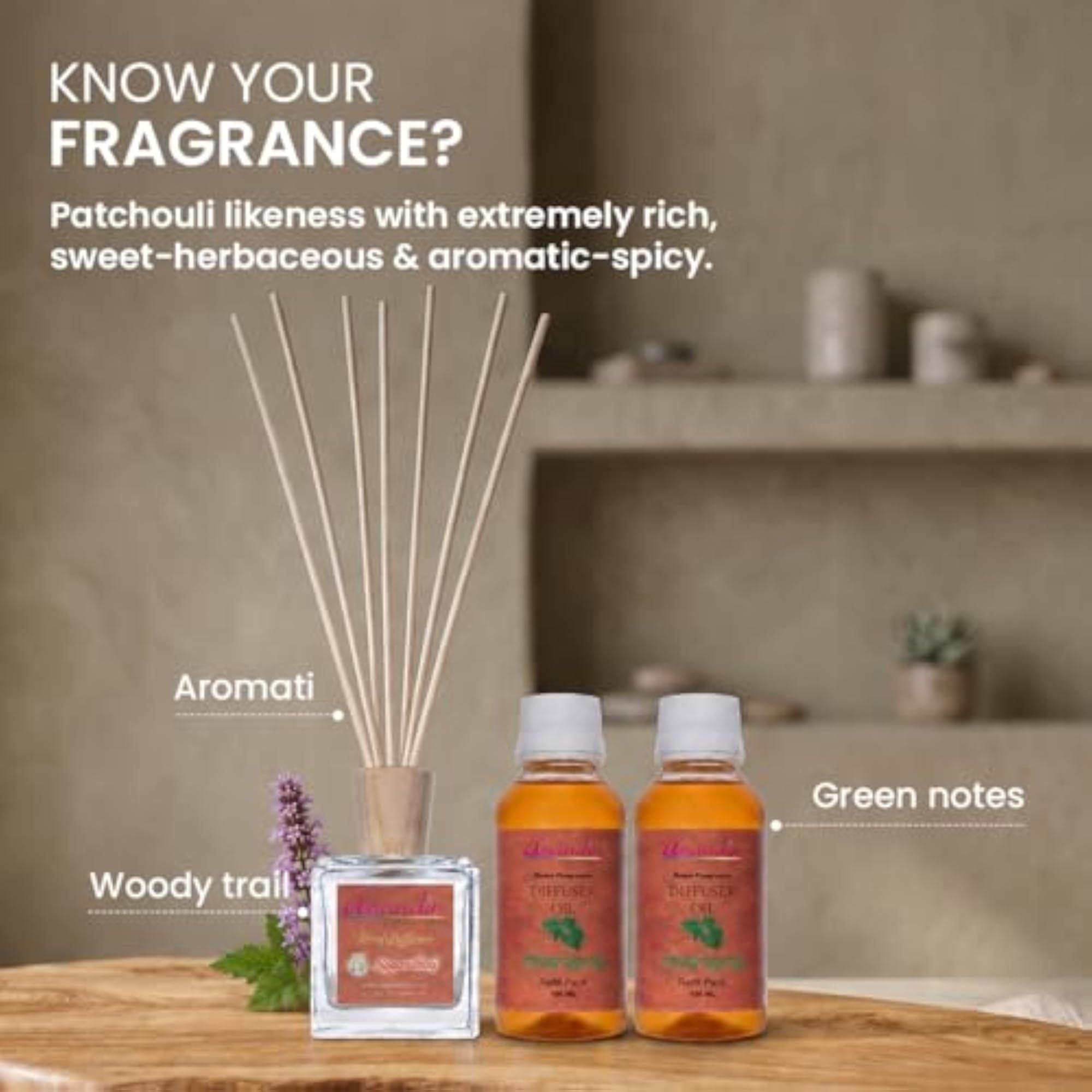 Anandin Reed Diffuser Set Charisma, 2 x 100ml