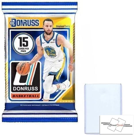 2024-25 Panini Donruss Basketball Trading Cards Blaster Pack with 15 Cards + 1 Toploader + StreetCards Magnet!