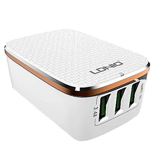 Chargeur de voyage USB 3.0 LDNIO pour ne plus manquer de prises au bureau
