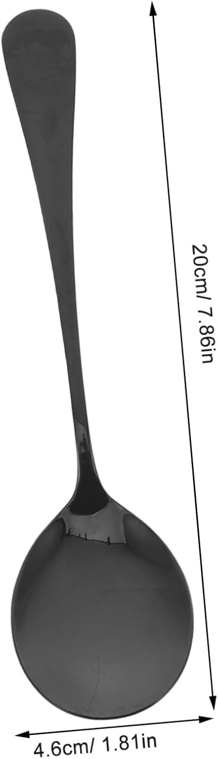 SOLUSTRE Elegant Salad Utensils Salad Spoon Fork Servers Silverware for Serving Stainless Steel Tableware Home Supplies