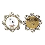 Características: llevar en tu sombrero, chaqueta, solapa, corbata, mochila o en cualquier lugar. Usa nuestros pines para expresar tu individualidad, tu personalidad y humor. Broche retro con algo de metal llamativo