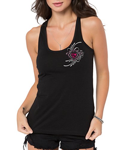 Metal Mulisha Juniors Bound Graphic Tank with Skeleton Back