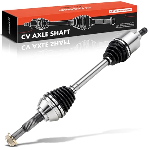 A-Premium Front CV Axle Shaft Assembly Compatible with Chevrolet Trailblazer 02-09, Trailblazer EXT & GMC Envoy XL XUV & Buick Rainier & Isuzu Ascender & Saab 9-7x, Driver or Passenger Side