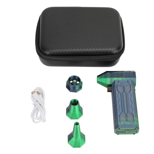 ���͂ȃ^�[�{�t�@���~�j�u���V���X110000RPM 3���x�����\�ȍė��p�\�ȃ^�[�{�G�A�u�����[��p�̂��߂̃N���[�j���O (�u���b�N�O���[��)