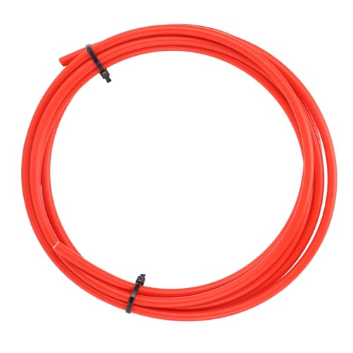 Brake Oil Line, Professional Heat Resistant Nylon Mountain Bike Disc Brake Hose Oil Needle Set for Mountain Bike, Road Bike (Red)