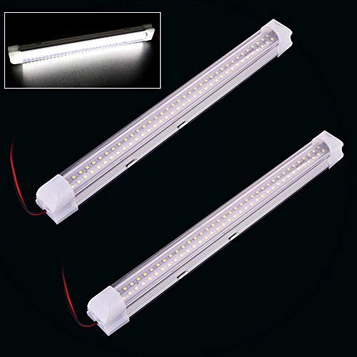 image for Lovelychica 4Pcs 12V 72 Led Interior Lights Car,Truck,Vehicle,Motorhom