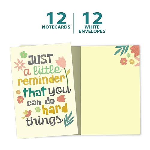 Image of Tree-Free Greetings - All Occasion Cards - Artful Designs - 12 Cards + White Envelopes - Made in USA - 100% Recycled Paper - 4 inchx6 inch - Little Reminder (FS60004)