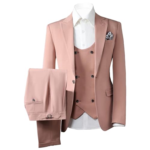 Ensemble de trois smoking slim homme pour silhouette affinée en soirée formelle