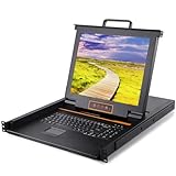 Moniteur monté en rack de 17 pouces : le moniteur LCD TFT 17