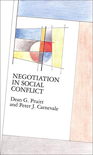 Negotiation in social conflict (mapping social psychology series)
