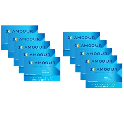 AMOOUR アムール メンソール 10箱 (1箱 20本入り) IQOS互換機 ニコチンレス 加熱式タバコ 電子タバコ 茶葉 禁煙 減煙 IQOSイルマ非対応 ポスト投函 追跡可