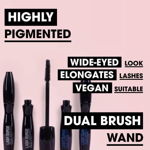 Collection Cosmetics Lash Surge Mascara, False Lash effect, 8ml, Waterproof Black - Image 6