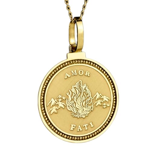 Medalla de la Virgen María LKBEADS joya religiosa para usar a diario con cadena de cable de 45cm