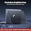 Soonjet Matte Case for MacBook Air 13/13.6-inch (M5/M4/M3/M2, 2022–2026 A3449 A3240 A3113 A2681), Lightweight | Scratch & Fingerprint Resistant | Closes Seamlessly | Ideal for Work, Travel & Study #4