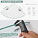 Glass Corner Shower Shelves, Tempered Floating Glass Shelves Wall Mount, Shower Caddy Organizer, Bathroom Corner Shelf with Zinc Alloy Brackets for Bathroom, Kitchen, Living Room, 9.8