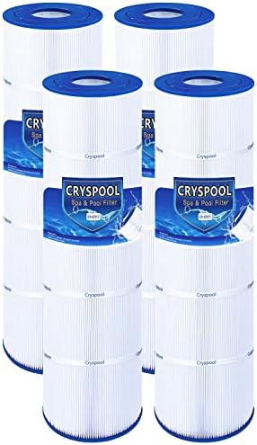 Cryspool Pool Filter Compatible with CCP420,PCC105-PAK4,Unicel C-7471, R173576,178584, Clean and Clear Plus 420, Filbur FC-6470,4 Pack