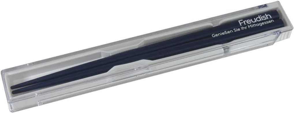 Freudish Chopsticks & Case Navy