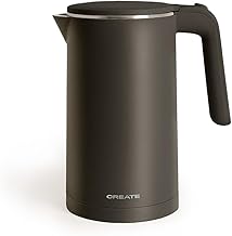 CREATE /KETTLE STUDIO PRO/Electric kettle 1L black/Temperature control, keep warm function, cable reel, automatic shut-off, 1000W