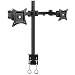Produktbild TradeMount Monitor Tischhalterung Classic für Zwei Monitore ausziehbar von 10cm bis 73,5cm 180° neigbar 180° drehbar für Asus 25" VG258QR