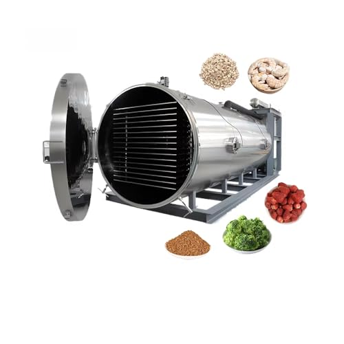 Industrial Vacuum Freeze Dryer, Large-Capacity Commercial Lyophilization Machine for Food, Fruit, Seafood | Heavy-Duty Freeze Dried Food Machine