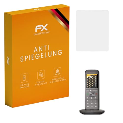 atFoliX Screen Protector compatible with Gigaset CL660HX Screen Protection Film, anti-reflective and shock-absorbing FX Protector Film (3X)