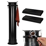 Espresso Coffee Knock Box, Bring 30 Dedicated Garbage Bags and Towels
