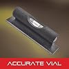 Starrett Bench Level - Ideal for Leveling in Woodworking, Metalworking, and Precision Tasks - 3-3/8 Length, Seasoned Cast Iron Body, Precision Machined Base, Single Vial - 130