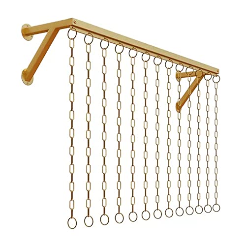 KRXSOBNV Wandmontierter Kleiderständer, 120cm