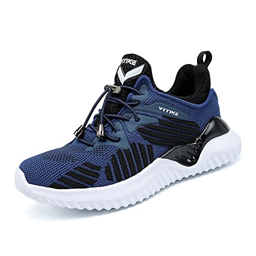 Image of VITUOFLY Boys Girls Sneakers Kids Mesh Lightweight Running Tennis Shoes