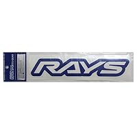 Amazon | 【RAYS(レイズ)】 RAYS LOGO ステッカー W140mm ヌキ文字 SL
