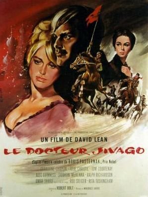 Affiche Docteur Jivago 1965 originale 60x80 pour décorer un salon rétro