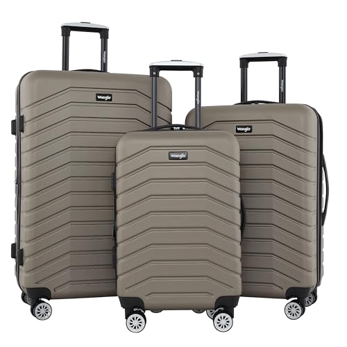 Wrangler 3 Piece Spinner Luggage Set