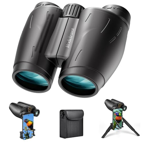 25x30 Professional Large Eyepiece Binoculars for Adults - Complete Kit with Phone Adapter, Tripod Adapter, Waterproof and Compact for Outdoor Adventures