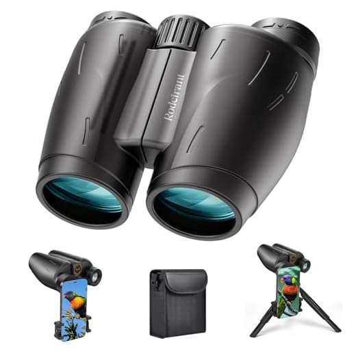 HD Binoculars 25x30 for Adults with Phone Adapter,Tripod and Tripod Adapter,Waterproof Binoculars for Bird Watching,Hiking,Travel and Sport Games