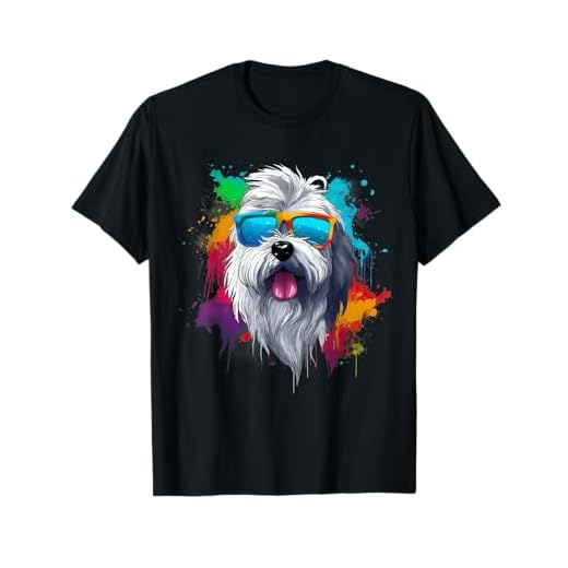 Old English Sheepdog T-Shirt für Hundeliebhaber